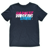 HARDEST WORKING GROM V.1 ECCO SURF TSHIRT
