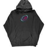 COTTON FLEECE HOODIE - CIRCLE LOGO