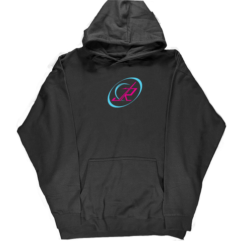 COTTON FLEECE HOODIE - CIRCLE LOGO