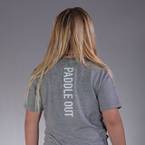 ECCOJET PADDLE OUT TSHIRT - HEATHER GREY